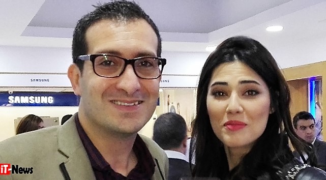azer Jaafoura & Maraam Ben Aziza, Ambassadrice Samsung