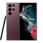 2-13 Galaxy S22 Ultra_Front4_S Pen_Burgundy_LI
