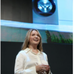 Katharina Mayer Directrice de LifeStyle Lab Europe (DA) chez Samsung sur la scène de l IFA 2024