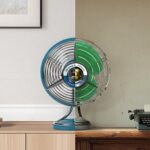 LG réinvente son emblématique ventilateur D-301 avec le Heritage Fan