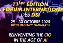 Le 11e Forum International des DSI, aura lieu à Tunis les 29-30 oct sous le thème : Reinventing the CIO at the Age of AI