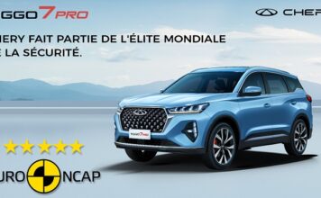 Euro NCAP 5 étoiles : Chery confirme l’excellence en matière de sécurité de son SUV TIGGO 7