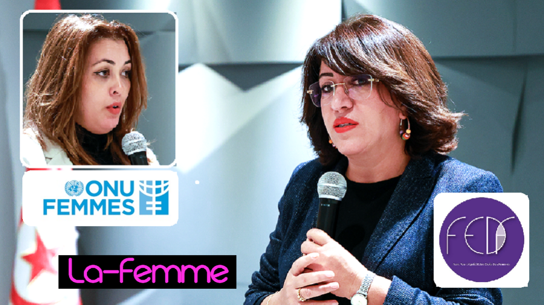 NajetAraari-coordinatrice du Front pour l’égalité et pour les droits des femmes-&-Boutheina Hammami-ONU Femmes Tunisie-02-1070+601