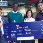 ESGITECH brille au Chain & Brain Hackathon 2 et remporte le trophée ESGITECH-170
