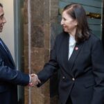 tunisie-libye-au-sommet-afrique-france-sarah-zaafrani-zenzeri-et-mohamed-al-menfi-pronent-une-securite-partagee-et-lacceleration-de-lintegration-economique